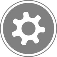 Gear icon, setting icon, setting button. vector