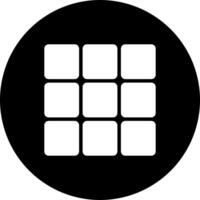 Options icon, expand options icon, options button. vector