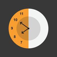 Illustration fasting and plate unique design minimalist vector