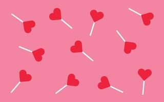 Background candy sweet love valentine unique design vector