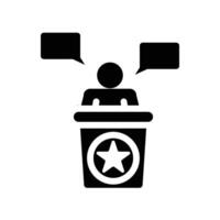 candidate icon line vector