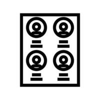 list icon line vector