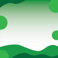 Green Abstrac Background Shapes vector