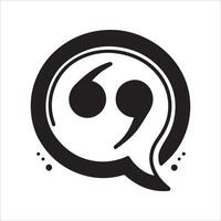 Speech Bubble Collection Minimalist Silhouettes vector