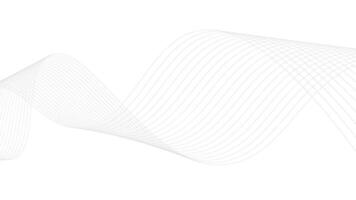 Lines wave abstract business background vector
