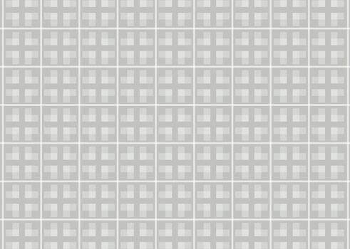 A white and gray tile pattern background vector
