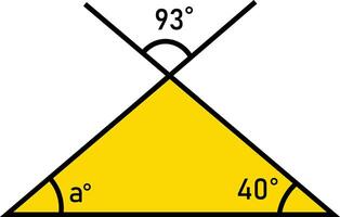 Right Triangle Measurement vector