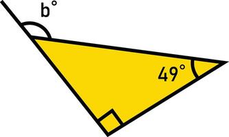 Triangle Angle Measurement vector