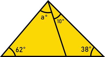Triangle Geometry Angle Measurement vector