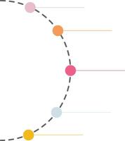 Step by Step Information Infographic vector
