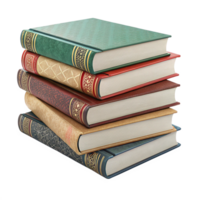 Stack of study Books Transparent background image png