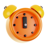 3d rendering new year icon concept. 3d render clock icon png