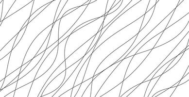 Hand drawn lines. Abstract pattern wave simple seamless, smooth pattern, web design, greeting card, textile, Technology background, Eps 10 illustration vector
