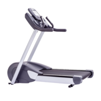 modern treadmill designed for home fitness, featuring sleek frame and advanced digital display for tracking workouts. Ideal for running or walking indoors png