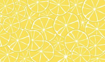 Fresh beautiful Lemon summer banner design background pattern. vector
