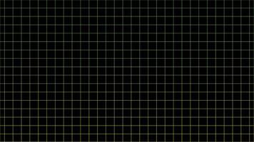 Abstract Green and Yellow Grid Pattern on Black Background. Geometric texture for website, presentation, or design project. vector