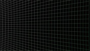 Abstract 3D grid background. Digital, technology, network, connection concept. vector
