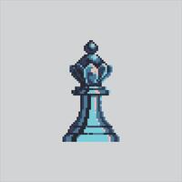 Pixel art illustration Chess Queen. Pixelated Chess Piece. Chess Queen Piece icon pixelated for the pixel art game and icon for website and game. old school retro. vector