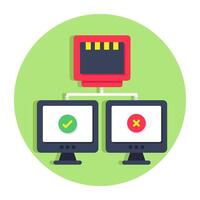 Perfect design icon of Network Sharing vector