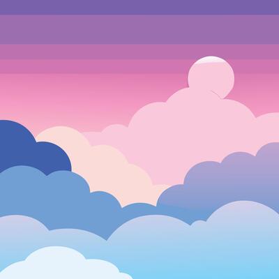 When Morning Skies Turn Pink and Blue