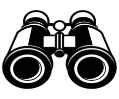 Binoculars icon illustration vector