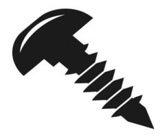 Screw icon on white background vector