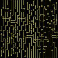 Circuit board background vector
