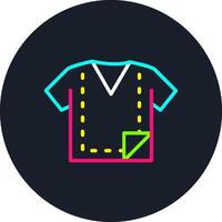 Template Line Multi Color Design vector