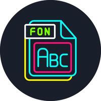 FON Line Multi Color Design vector