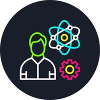 Genius Line Multi Color Design vector