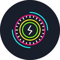 Wheel Line Multi Color Design vector