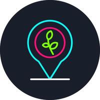 Placeholder Line Multi Color Design vector