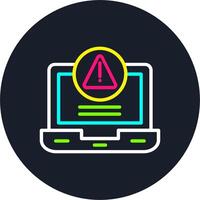 Digital Detox Line Multi Color Design vector