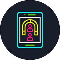User Engagement Line Multi Color Design vector