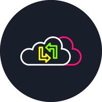 Syn Line Multi Color Design vector
