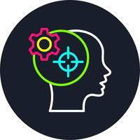 Logic Line Multi Color Design vector
