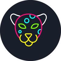 Jaguar Line Multi Color Design vector