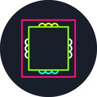 Frame Line Multi Color Design vector
