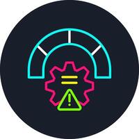 Risk Line Multi Color Design vector