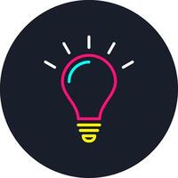 Idea Line Multi Color Design vector