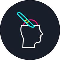 Surgery Line Multi Color Design vector