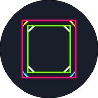 Frame Line Multi Color Design vector