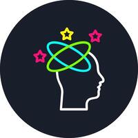 Dizzy Line Multi Color Design vector