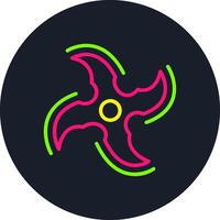 Makibishi Line Multi Color Design vector