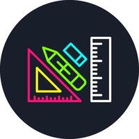 Design Tool Line Multi Color Design vector