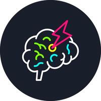 Stroke Line Multi Color Design vector