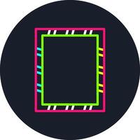 Frame Line Multi Color Design vector