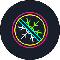 Snow Line Multi Color Design vector