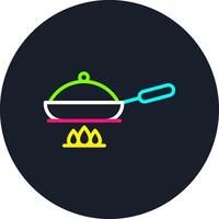 Pan Line Multi Color Design vector