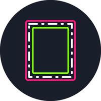 Frame Line Multi Color Design vector